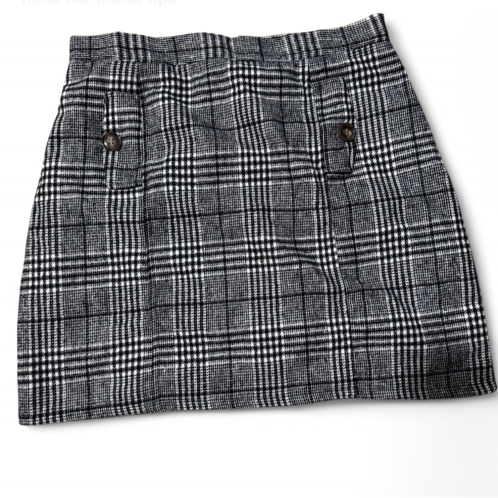 Plaid Skort